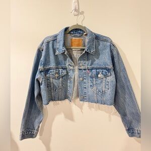 Levi's Cropped Jean Trucker Jacket